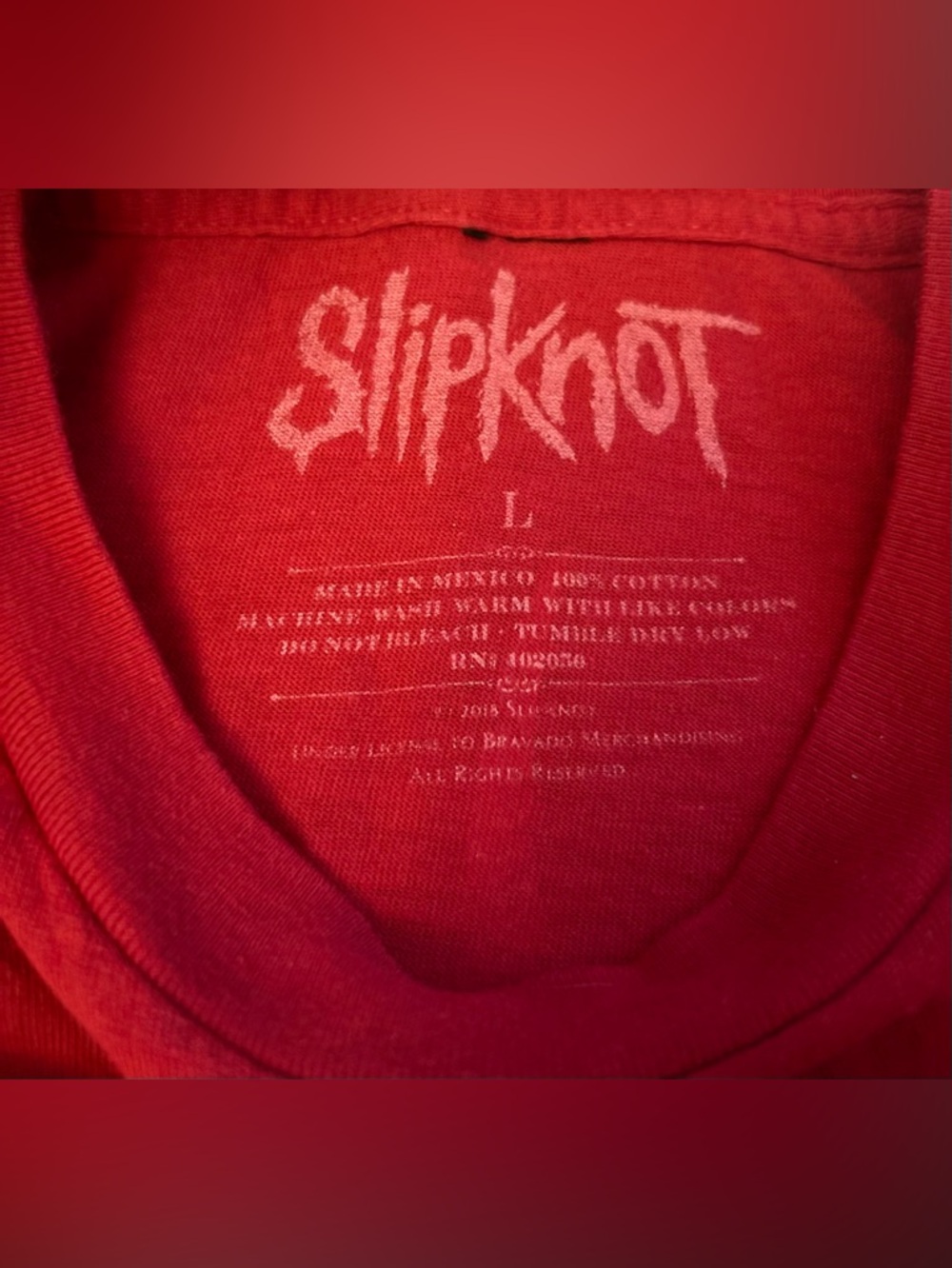 Slipknot Graphic Band T-Shirt - Picture 5 of 6